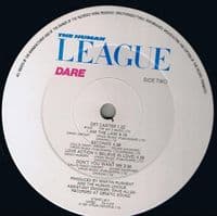THE HUMAN LEAGUE Dare Vinyl Record LP Virgin 1981.