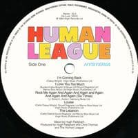 THE HUMAN LEAGUE Hysteria Vinyl Record LP Virgin 1984
