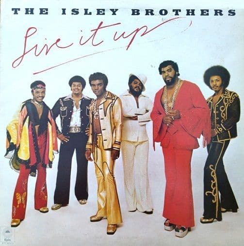 THE ISLEY BROTHERS Live It Up Vinyl Record LP Epic 1974