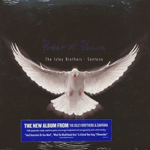 THE ISLEY BROTHERS & SANTANA Power Of Peace Vinyl Record LP Legacy 2017