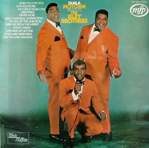 THE ISLEY BROTHERS Tamla Motown Presents The Isley Brothers Vinyl Record LP MFP 1972