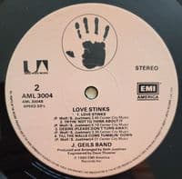 THE J. GEILS BAND Love Stinks Vinyl Record LP EMI America 1980