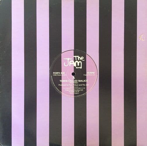 THE JAM Town Called Malice Vinyl Record 12 Inch Polydor 1982