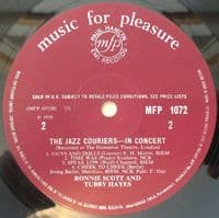 THE JAZZ COURIERS WITH RONNIE SCOTT AND TUBBY HAYES In Concert Vinyl Record LP MFP 1966