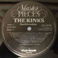 THE KINKS Backtrackin' Vinyl Record LP Starblend 1985