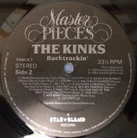 THE KINKS Backtrackin' Vinyl Record LP Starblend 1985