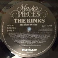 THE KINKS Backtrackin' Vinyl Record LP Starblend 1985