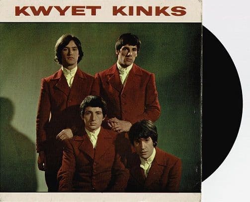THE KINKS Kwyet Kinks EP Vinyl Record 7 Inch Pye 1965