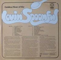 THE LOVIN' SPOONFUL Golden Hour Of The Lovin' Spoonful Vinyl Record LP Golden Hour 1975