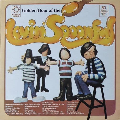 THE LOVIN' SPOONFUL Golden Hour Of The Lovin' Spoonful Vinyl Record LP Golden Hour 1975