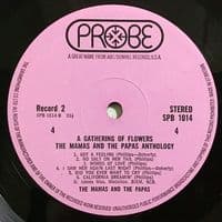 THE MAMAS & THE PAPAS A Gathering Of Flowers Vinyl Record LP Probe 1970