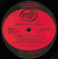 THE MONKEES The Best Of The Monkees Vinyl Record LP MFP 1981