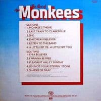 THE MONKEES The Best Of The Monkees Vinyl Record LP MFP 1981