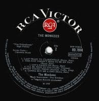 THE MONKEES The Monkees Vinyl Record LP RCA Victor 1966.
