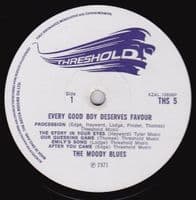 THE MOODY BLUES Every Good Boy Deserves Favour Vinyl Record LP Threshold 1971