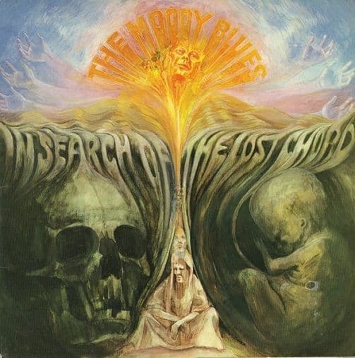THE MOODY BLUES In Search Of The Lost Chord Vinyl Record LP Deram 1968..