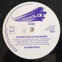 THE MOODY BLUES Seventh Sojourn Vinyl Record LP Threshold 1972