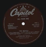 THE MOTELS All Four One Vinyl Record LP Capitol 1982