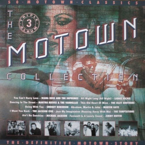 The Motown Collection Vinyl Record LP Telstar 1990