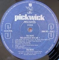 THE MOVE The Greatest Hits Vol. 1 Vinyl Record LP Pickwick 1978