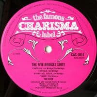 THE NICE Five Bridges Vinyl Record LP Charisma 1970..