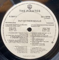 THE PIRATES Out Of Their Skulls Vinyl Record LP Warner Bros. 1977