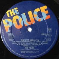 THE POLICE Zenyatta Mondatta Vinyl Record LP A&M 1980