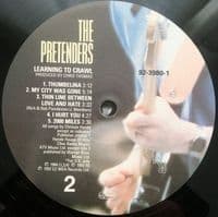 THE PRETENDERS Learning To Crawl Vinyl Record LP Real 1984