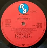 THE PRETENDERS Pretenders II Vinyl Record LP Real