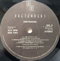 THE PRETENDERS Pretenders Vinyl Record LP Real 1980
