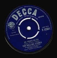THE ROLLING STONES 19th Nervous Breakdown Vinyl Record 7 Inch Decca 1966 1st Press F.12331 Single 45