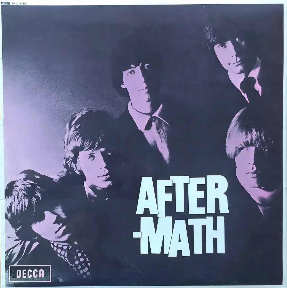 THE ROLLING STONES Aftermath Vinyl Record LP Decca 1966 UK Stereo 2W/1W Matrix