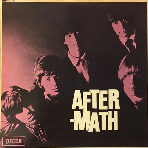 THE ROLLING STONES Aftermath Vinyl Record LP Decca 1966..