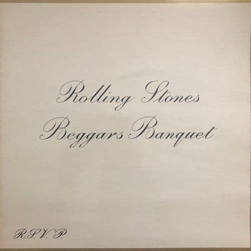 THE ROLLING STONES Beggars Banquet Vinyl Record LP Decca.