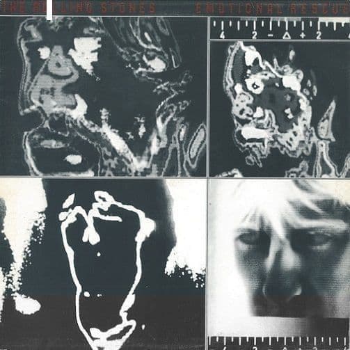 THE ROLLING STONES Emotional Rescue Vinyl Record LP Rolling Stones 1980..