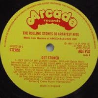 THE ROLLING STONES Get Stoned Vinyl Record LP Arcade 1977