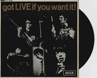 THE ROLLING STONES Got Live If You Want It EP Vinyl Record 7 Inch Decca 1965 Unboxed Decca Label 45