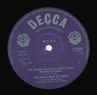 THE ROLLING STONES (I Can't Get No) Satisfaction Vinyl Record 7 Inch Decca 1982 Reissue Single 45rpm