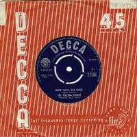 THE ROLLING STONES It's All Over Now Vinyl Record 7 Inch Decca 1964 F.11934 45 Single Company Sleeve