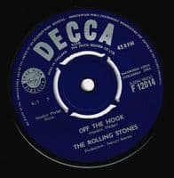 THE ROLLING STONES Little Red Rooster Vinyl Record 7 Inch Decca 1964 1st Press F 12014 Unboxed Label
