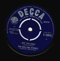 THE ROLLING STONES Little Red Rooster Vinyl Record 7 Inch Decca 1964 1st Pressing Single 45 F.12014