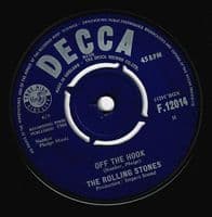 THE ROLLING STONES Little Red Rooster Vinyl Record 7 Inch Decca 1964 Original 45rpm Single Unboxed