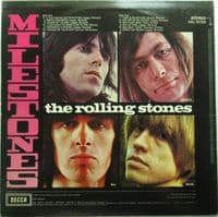 THE ROLLING STONES Milestones Vinyl Record LP Decca 1971