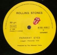 THE ROLLING STONES Miss You Vinyl Record 12 Inch Italian Rolling Stones 1978