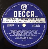 THE ROLLING STONES Out Of Our Heads Vinyl Record LP Decca 1968