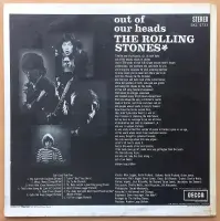 THE ROLLING STONES Out Of Our Heads Vinyl Record LP Decca 1968 UK Stereo 1W/1W Matrix
