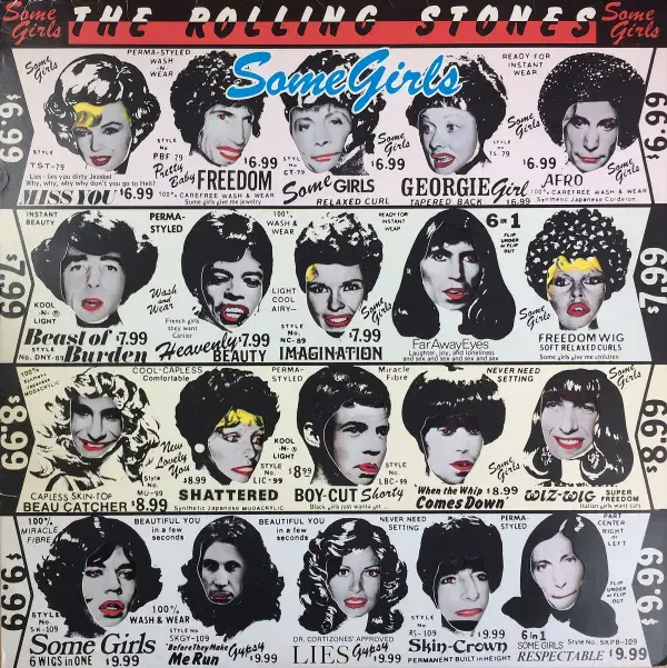 THE ROLLING STONES Some Girls Vinyl Record LP Rolling Stones 1978 UK 1st Withdrawn Inner A4 B1 TJ