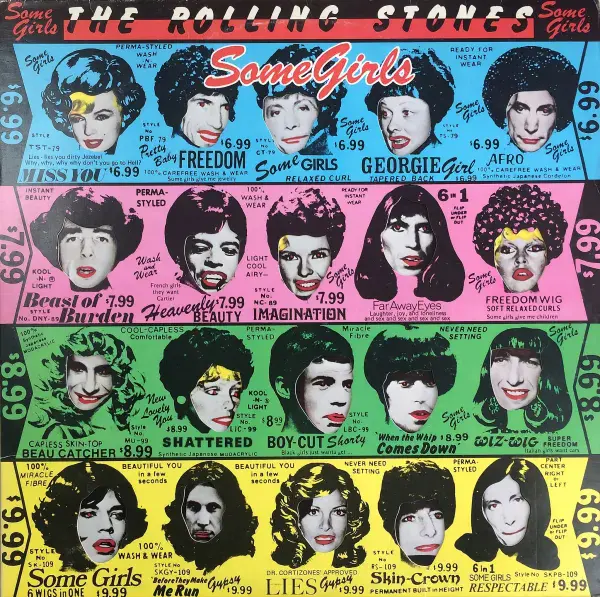 THE ROLLING STONES Some Girls Vinyl Record LP Rolling Stones 1978 UK 1st Withdrawn Inner A2 B3 TJ