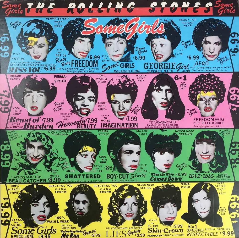 THE ROLLING STONES Some Girls Vinyl Record LP Rolling Stones 1978 UK 1st Withdrawn Inner A2 B3 TJ
