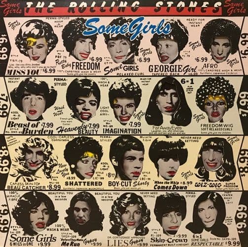 THE ROLLING STONES Some Girls Vinyl Record LP Rolling Stones 1978..